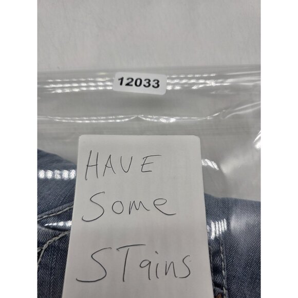 Ariat REAL Denim Shorts Womens 26R Blue Distressed Cut Off Frayed Western - Picture 10 of 10